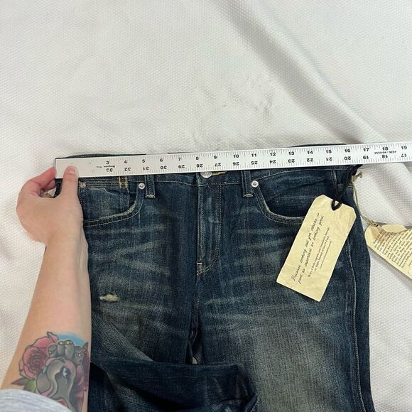 Henry & Belle Ryan Relaxed Skinny jeans Slightly Distressed Sz 27 Women’s NWT - Picture 7 of 9